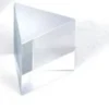 Prisma di vetro flint, 60°, 30 mm x 30 mm