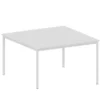 Quadro grande - tavolo quadrato color Latte - 130x130x76H cm