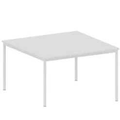 Quadro grande - tavolo quadrato color Latte - 130x130x76H cm