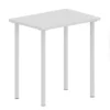 Rettangolo mini - tavolo rettangolare color Latte - 70x50x76H cm