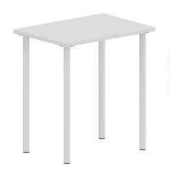 Rettangolo mini - tavolo rettangolare color Latte - 70x50x76H cm