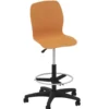 Rolly grande zucca - sgabello regolabile in altezza 55-81H cm