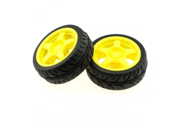 Rubber Wheel for A4WD and A2WD (Pair)