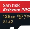 SanDisk Extreme Pro - MicroSDXC 128 gb (adattatore SD incluso)