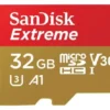 SanDisk Extreme - Scheda di memoria flash (adattatore microSDHC per SD in dotazione)
