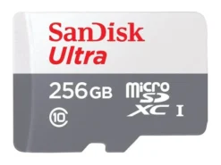 SanDisk Ultra - Scheda di memoria flash - 256 GB - Class 10 - UHS-I microSDXC