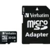 Scheda memoria Verbatim - microSDXC 32 Gb - Classe 10 con adattatore SD