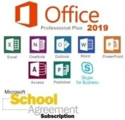 SCHOOL AGREEMENT OFFICE PROFESSIONAL PLUS - 1 ANNO