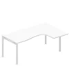 Scrivania compatta Dx per composizione 180X120X76