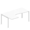 Scrivania compatta Sx per composizione 180X120X76