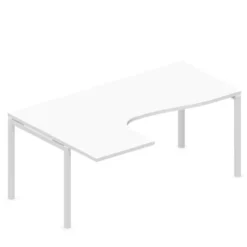 Scrivania compatta Sx per composizione 180X120X76