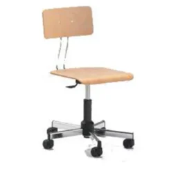 Sedia con seduta e schienale faggio 36-48H cm