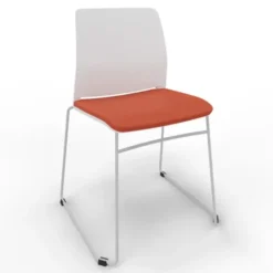 Sedia da riunione 51,5x53x44H ARANCIONE