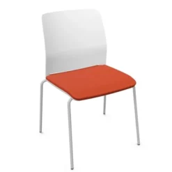 Sedia da riunione 53,5x52x44/85H cm ARANCIONE