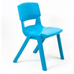 Sedia Postura Plus H46 cm - Aqua Blue