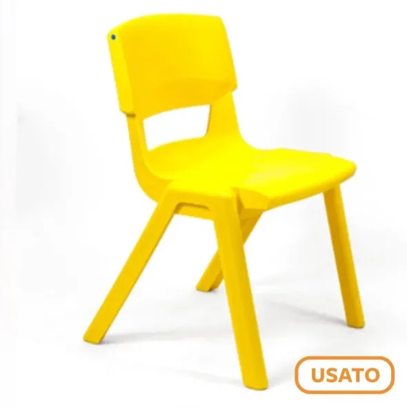 Sedia Postura Plus H26 cm - Giallo limone - USATO