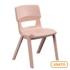 Sedia Postura Plus H46 cm - Rosa talco- USATO