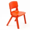 Sedia Postura Plus H35 cm - Rosso papavero
