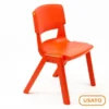 Sedia Postura Plus H26 cm - Rosso papavero - USATO