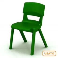 Sedia Postura Plus H26 cm - Verde foresta - USATO