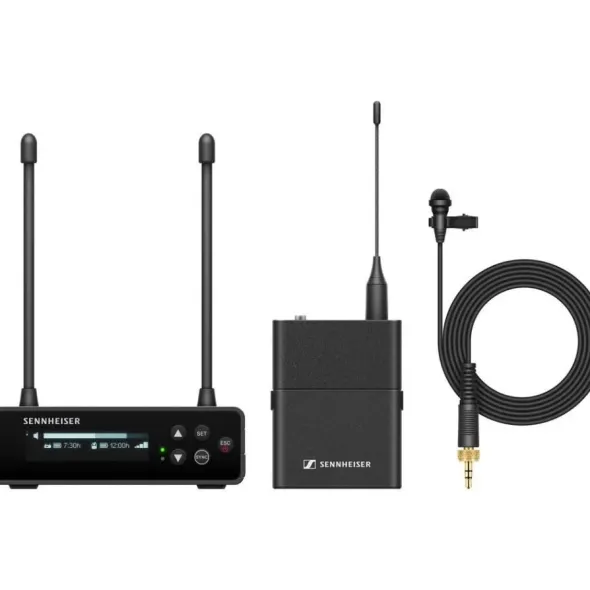 Sennheiser Kit RadioMicrofono - TX Lavalier Omni ME-2 - RX Fisso (Q1- 6:470-526 MHz)