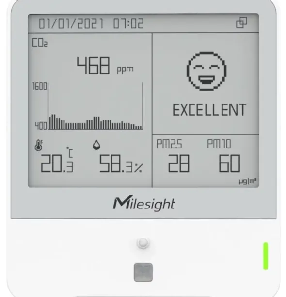 Sensore qualità ambientale LoRaWAN (Indoor)