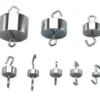 Serie di otto masse con 2 ganci