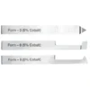 Serie 3 utensili x filettatura per PD 230/E e PD 250/E