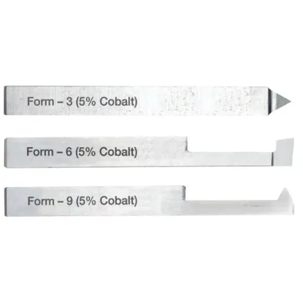 Serie 3 utensili x filettatura per PD 230/E e PD 250/E