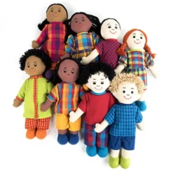 Set di 8 bambole inclusive