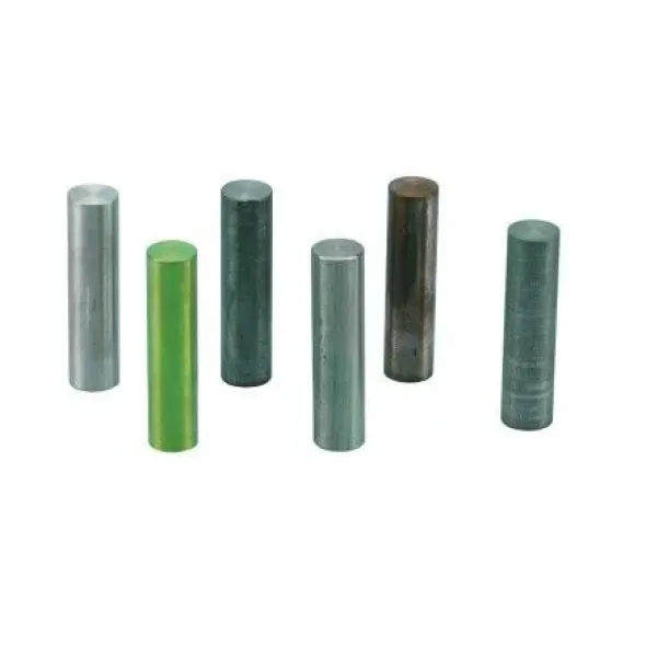 Set di sei cilindri di uguale volume