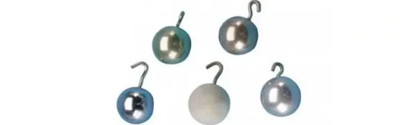 Set di 5 sfere da pendolo