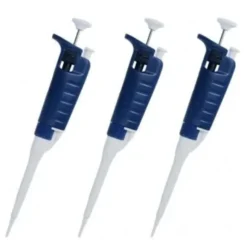 Set di tre micropipette a volume regolabile: 100-1000 ul, 20-200 ul e 2-20 ul (tipo H)