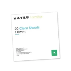 Set 20 Fogli Clear (1mm PETg)