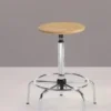 Sgabello disegnatore con tondello H48/60cm - senza schienale