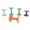 Sgabello Ricochet per seduta attiva H45 CM - Aqua blue