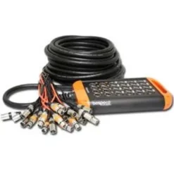 Sistema audio cavi assemblati 16/8