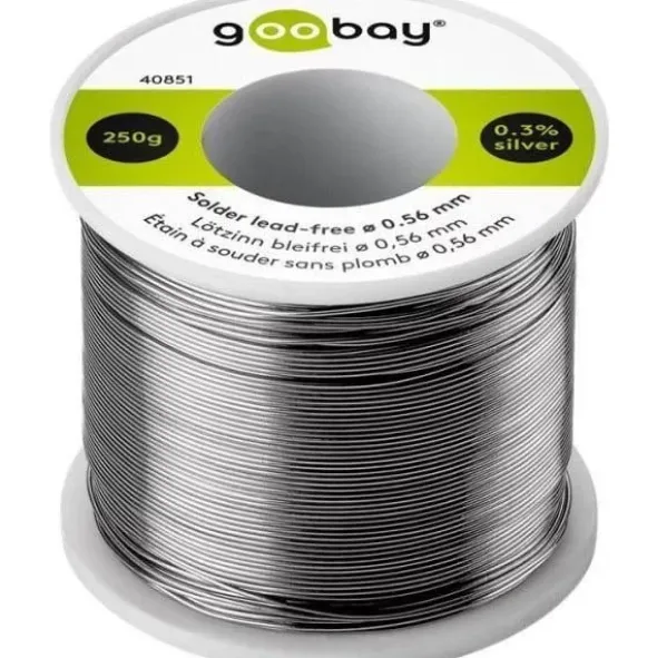 Stagno in Rotolo per Saldatura diam. 0,56 mm 250gr