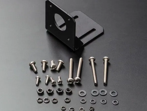 Stepper Motor Mount with Hardware NEMA-17 Sized