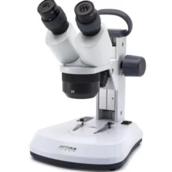 Stereomicroscopio, 10x-20x-40x, touch panel, batterie ricaricabili