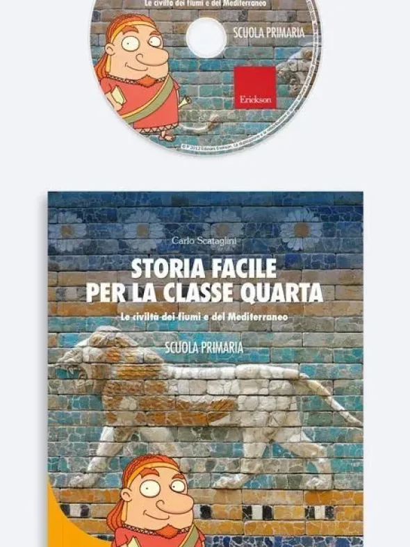 Storia facile per la classe quarta con la LIM (KIT: Libro + CD-ROM) -