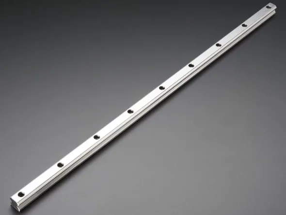 Supported Slide Rail - 15mm wide - 500mm long