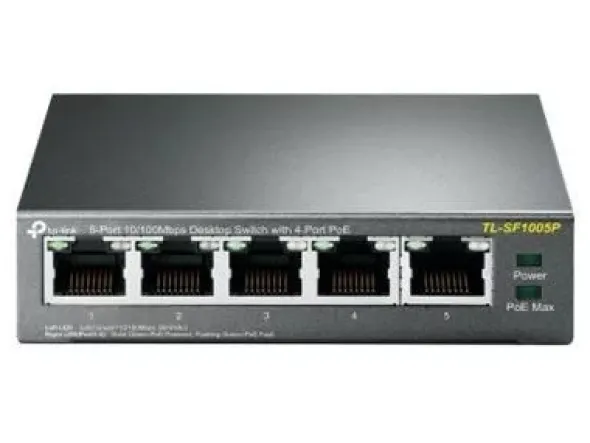 Switch Desktop TP-Link TL-SF1005P - unmanaged - 5 x 10/100 (4 PoE)