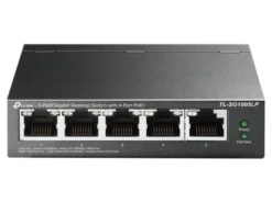 Switch Desktop TP-Link TL-SG1005LP - V1 - unmanaged - 5 x 10/100/1000 (4 PoE+)