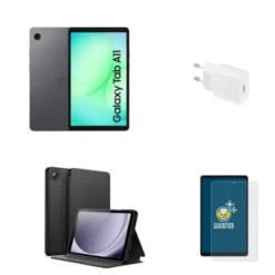 Tablet Samsung Galaxy Tab A11 8,7" LTE 4GB+64GB con alimentatore, custodia e pellicola