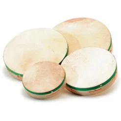 Tamburello non regolabile 25 cm pelle senza piattelli