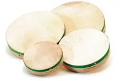 Tamburello non regolabile 27 cm pelle senza piattelli