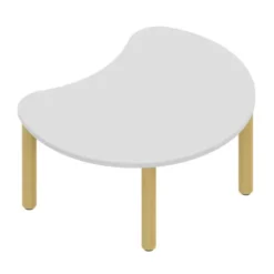 Tavolo a spicchio 100x84x46H cm
