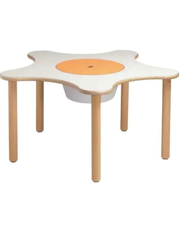 Tavolo a Uovo 115x53H