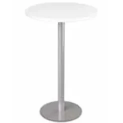 Tavolo centrale per isola da 6 o 8 tavoli T41 (45/60/180° h76 cm) MFMDF - BIANCO